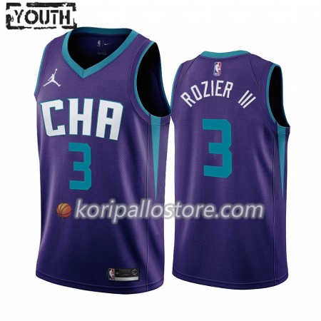 Charlotte Hornets Terry Rozier III 3 Jordan Brand 2019-2020 Statement Edition Lasten Pelipaidat Swingman